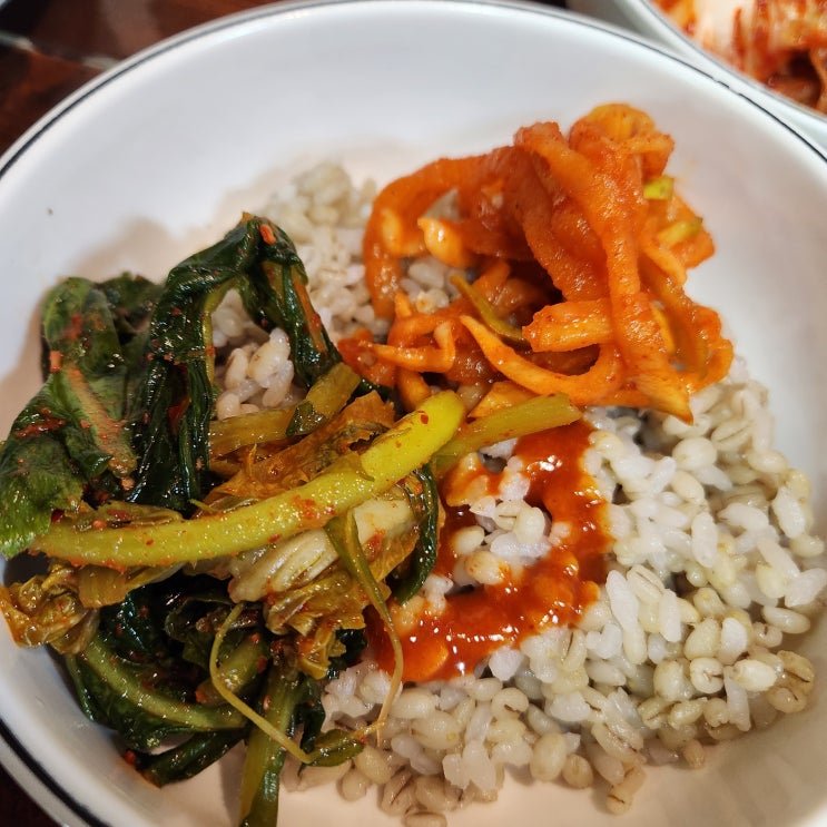  미사경정장 맛집 몽촌토성 보리밥 손칼국수 역시 맛있네요
