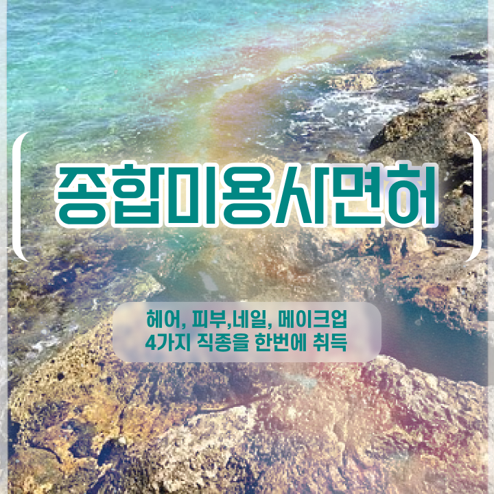  헤어디자이너 프리랜서 , 종합미용자격증 시험없이 온라인수업듣고 갖출 수 있었어요