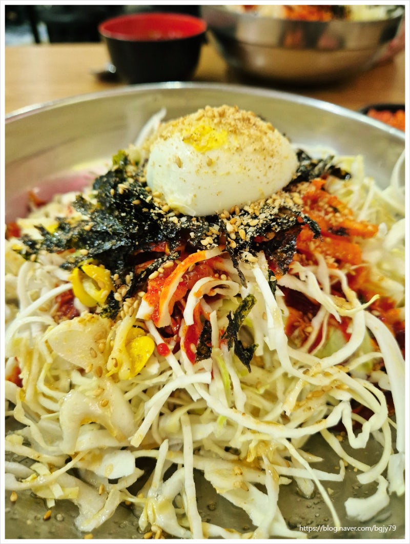 서면 밥집 화전국수 여전한 비빔국수 맛집