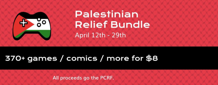 itch.io 팔레스타인 구호 번들 살펴보기 Palestinian Relief Bundle