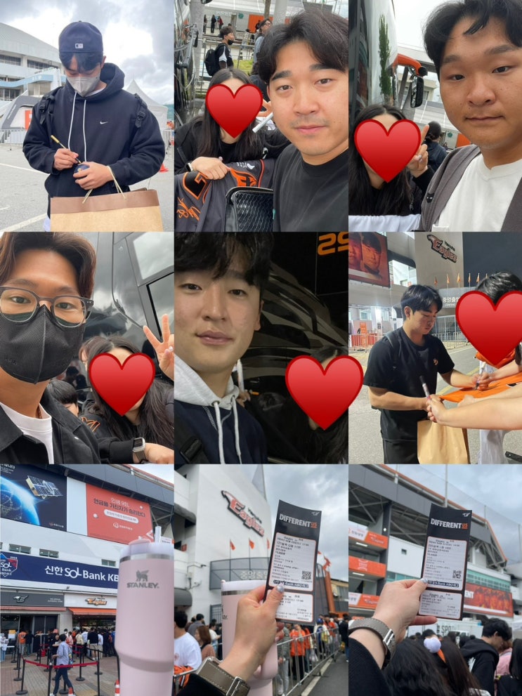 2024.4.19~21 한화이글스 VS <b>삼성</b>라이온즈 <b>3연전</b> 직관... 