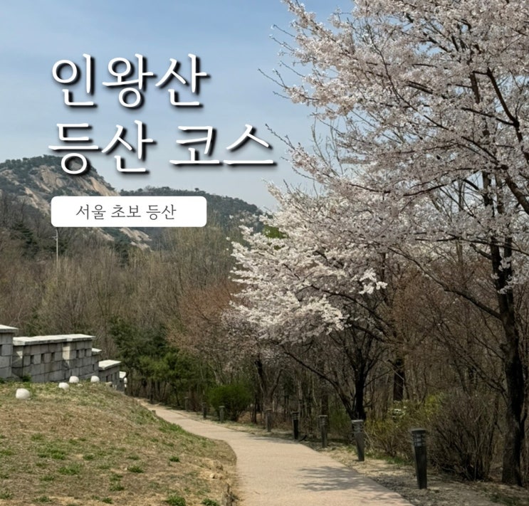  인왕산 서울 초보 등산코스 쉽게 가는 방법