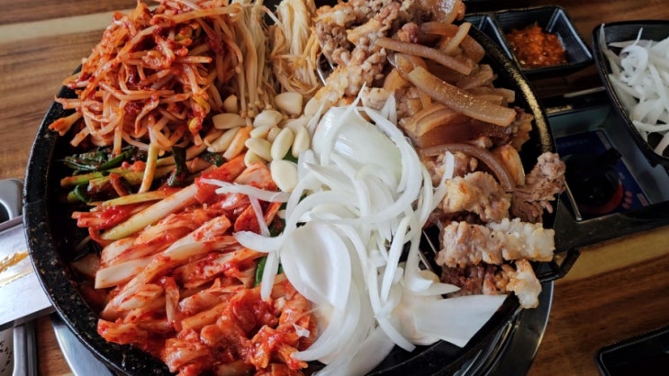  옥산 2지구 맛집 칼삼겹 경산점