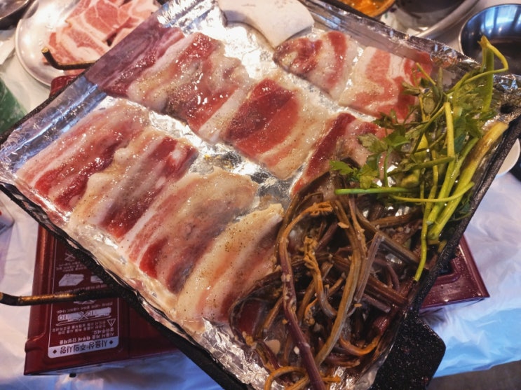  사우동 삼겹살 냉삼회관 김포사우점
