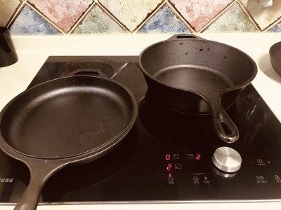 롯지(Lodge) 무쇠팬의 모든 것(종류, 세척, 길들이기, 꿀팁)