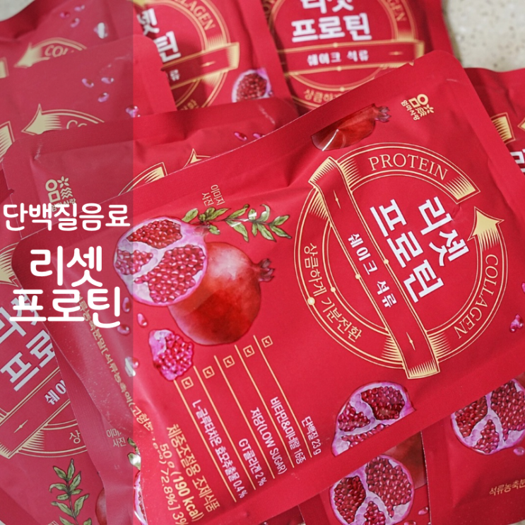  단백질음식 파우더 프로틴 음료 식사대용 리셋프로틴 쉐이크