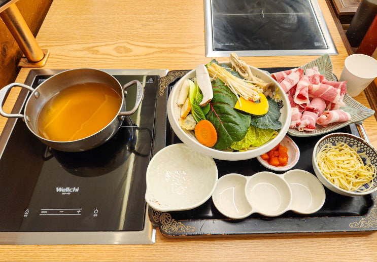  [삼청동샤브]금정역 AK프라자 1인 샤브샤브 맛집/내돈내산
