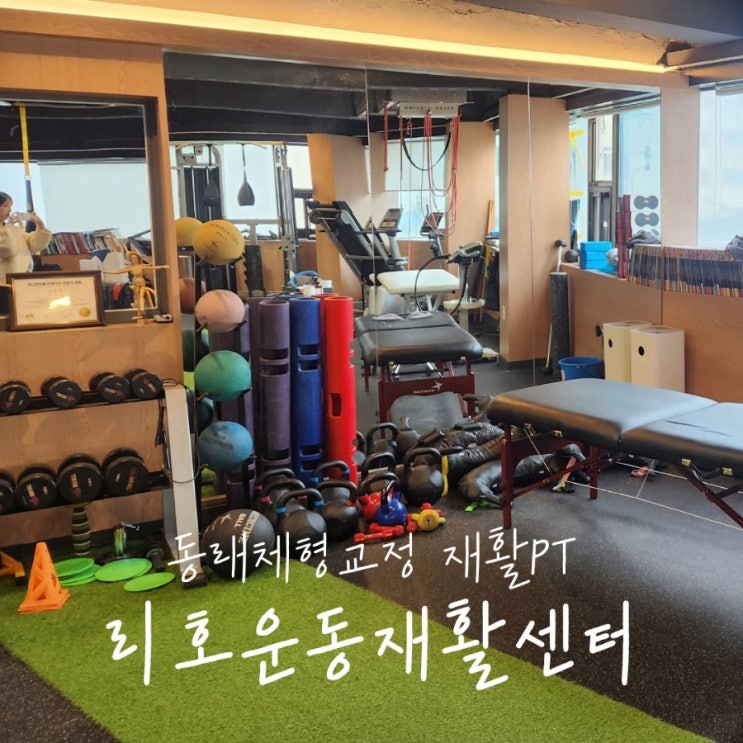  부산 동래PT [리호운동재활센터] 체형교정 재활PT 2회 체험 후기