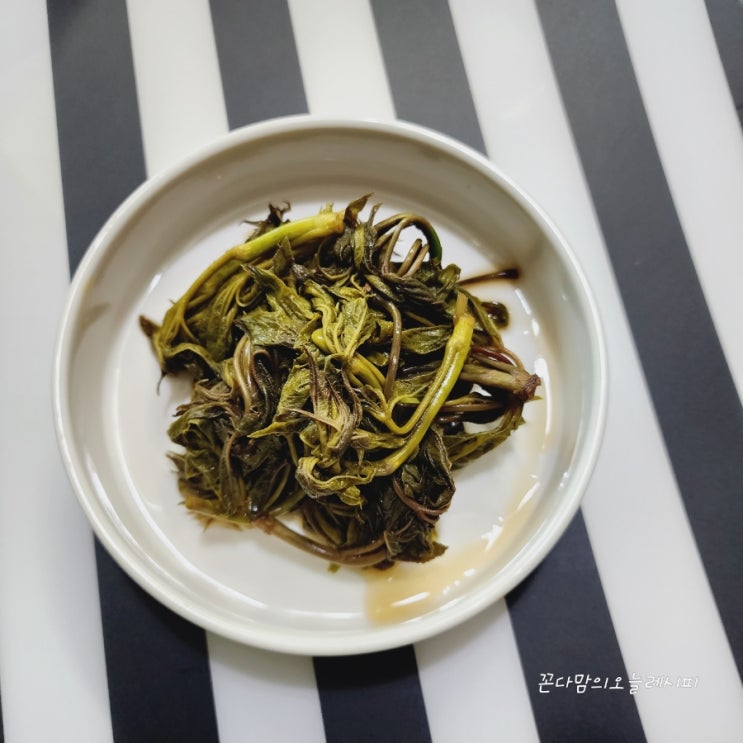  엄나무순 장아찌 개두릅 은계나물 은계잎 장아찌 담그는법