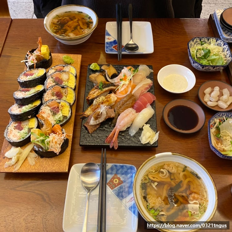  [천호역맛집] 가성비 좋은 초밥, 후토마끼 맛집- '스시공간'