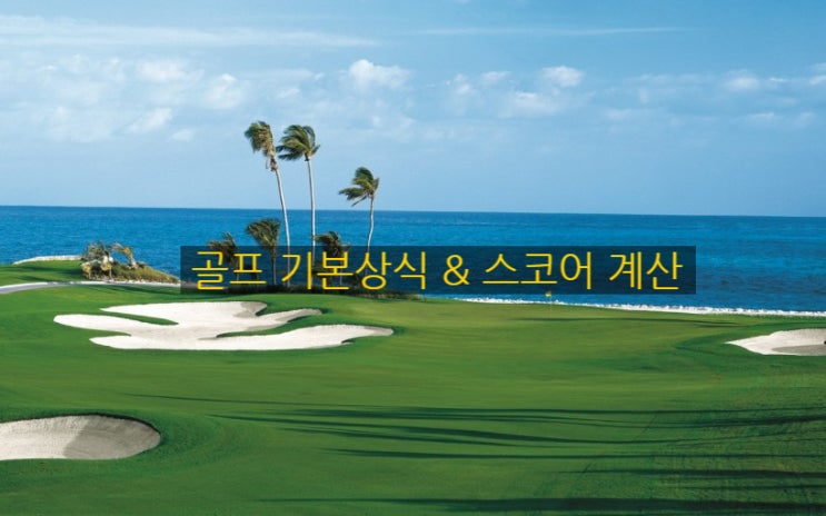  [골프] 골프 기본상식 및 골프 스코어 계산