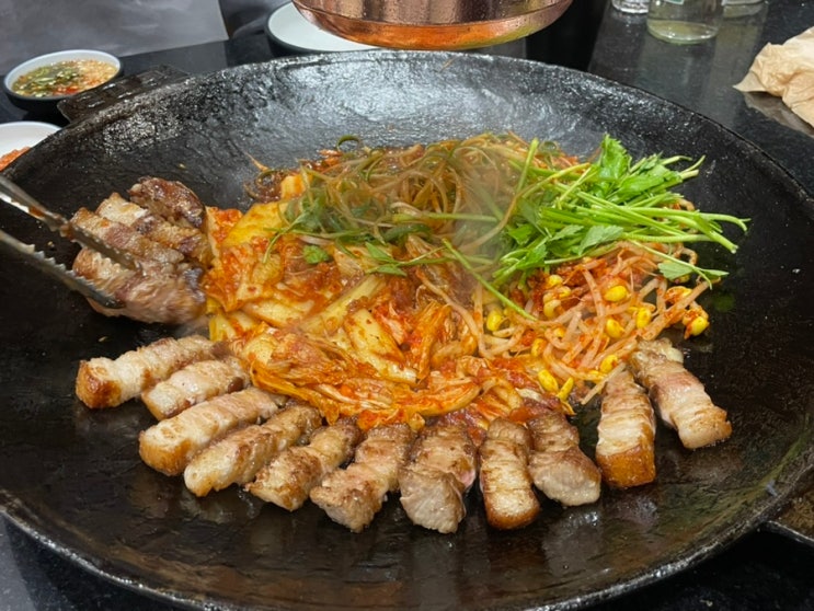  문래동 솥뚜껑 삼겹살 맛집 솥고집 내돈내산 강추 후기