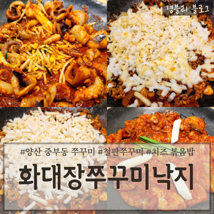  양산 중부동 점심 맛집 추천 봄 제철 쭈꾸미 맛집 '화대장쭈꾸미낙지 본점'