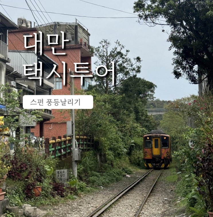  대만여행 택시투어 1탄, 스펀 풍등날리기 닭날개볶음밥 땅콩아이스크림
