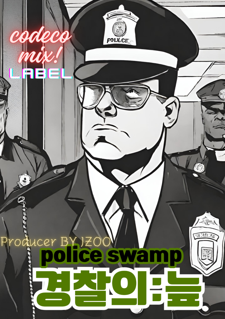 코드코믹스 CODECOMIX 레이블 라인업 Lineup-15 : 경찰의늪 police swamp 끊임없는 조직내부의 부패와 비리 ..