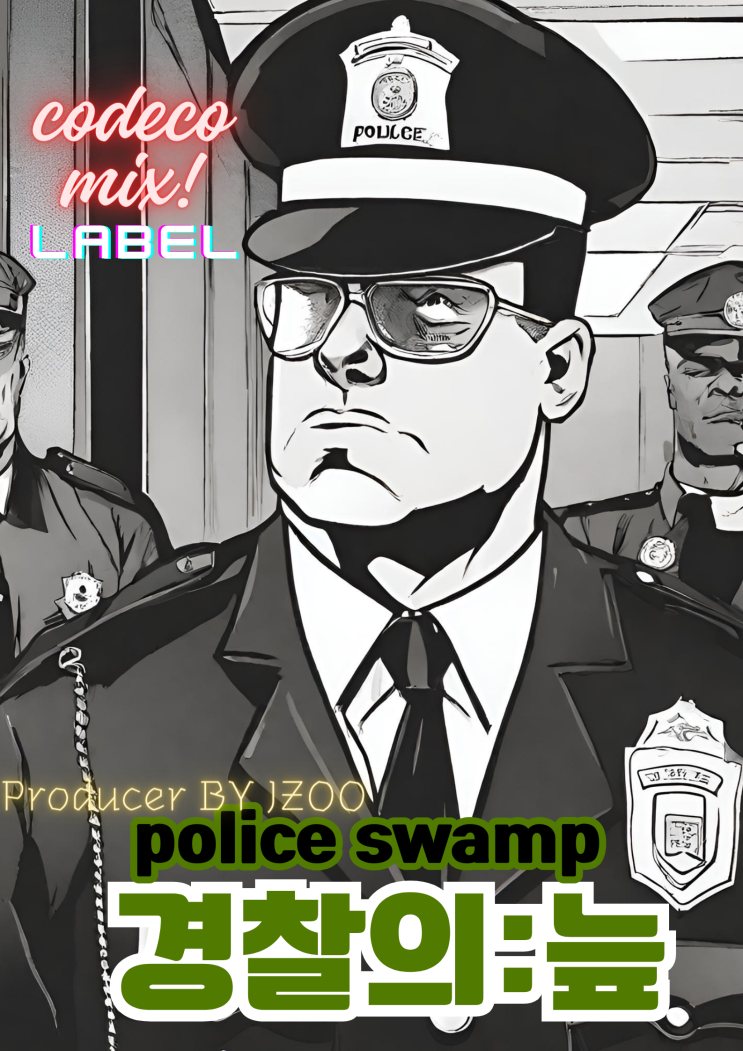  코드코믹스 CODECOMIX 레이블 라인업 Lineup-15 : 경찰의늪 police swamp 끊임없는 조직내부의 부패와 비리 ..