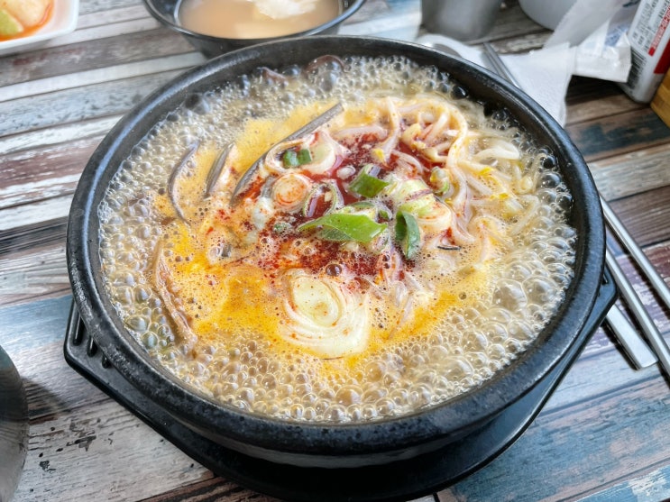  서귀포 한라해장국에서 육개장으로 든든한 조식을