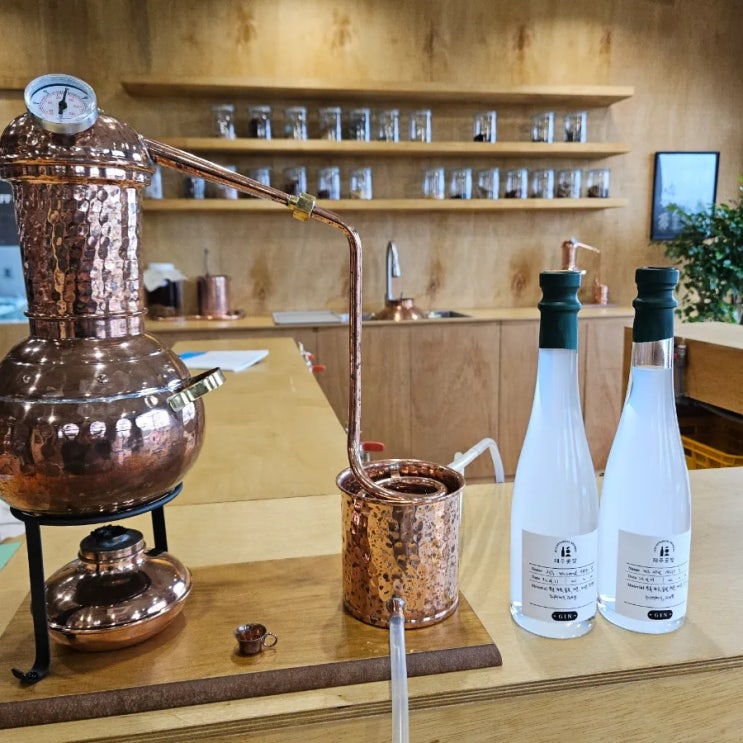  서귀포 유일의 전통주 보틀숍 - 제주 곶밭마켓&스튜디오 진(GIN) 원데이 클래스