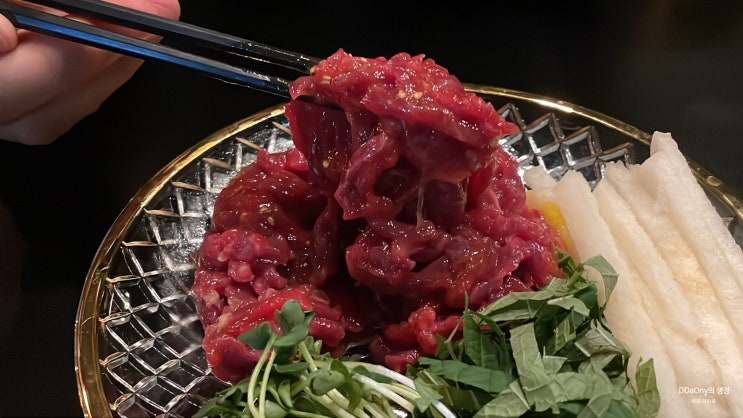  천안불당동술집 가성비 좋은 메뉴 현덕육회