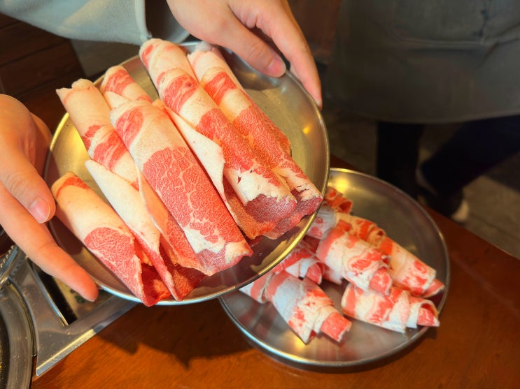  망포동맛집 차돌풍 우겹살,차돌박이 점심 후기