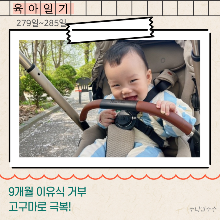  [육아 일기] 9개월 이유식 거부 고구마로 극복