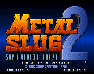  MVS 메탈슬러그2 Metal Slug 2
