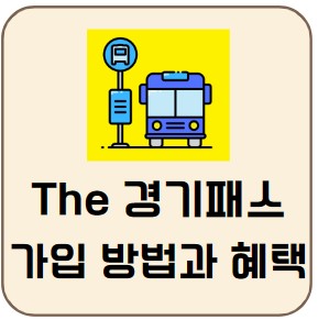  경기도 교통비 무제한 환급되는 The 경기 패스 출시