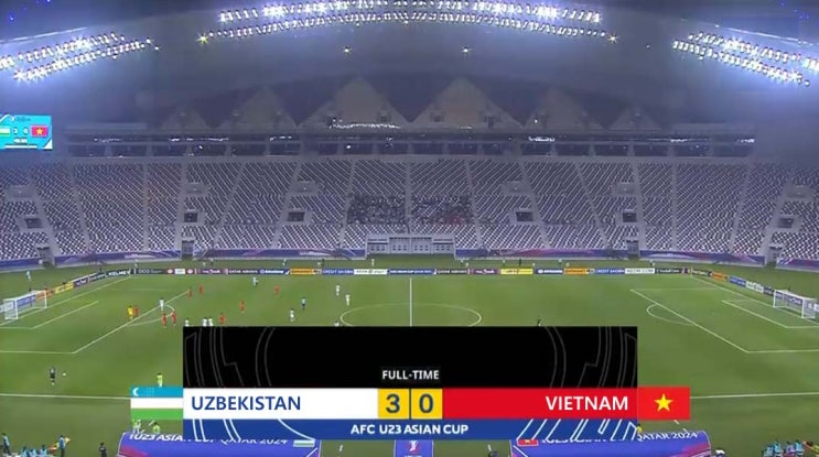AFC U-23 아시안컵 D조 3차전 우즈벡 vs 베트남