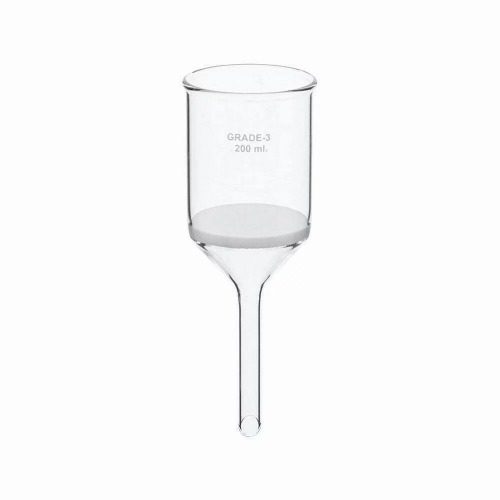  [유리초자] 여과 유리 깔때기 Buchner Funnel with Sintered Disc