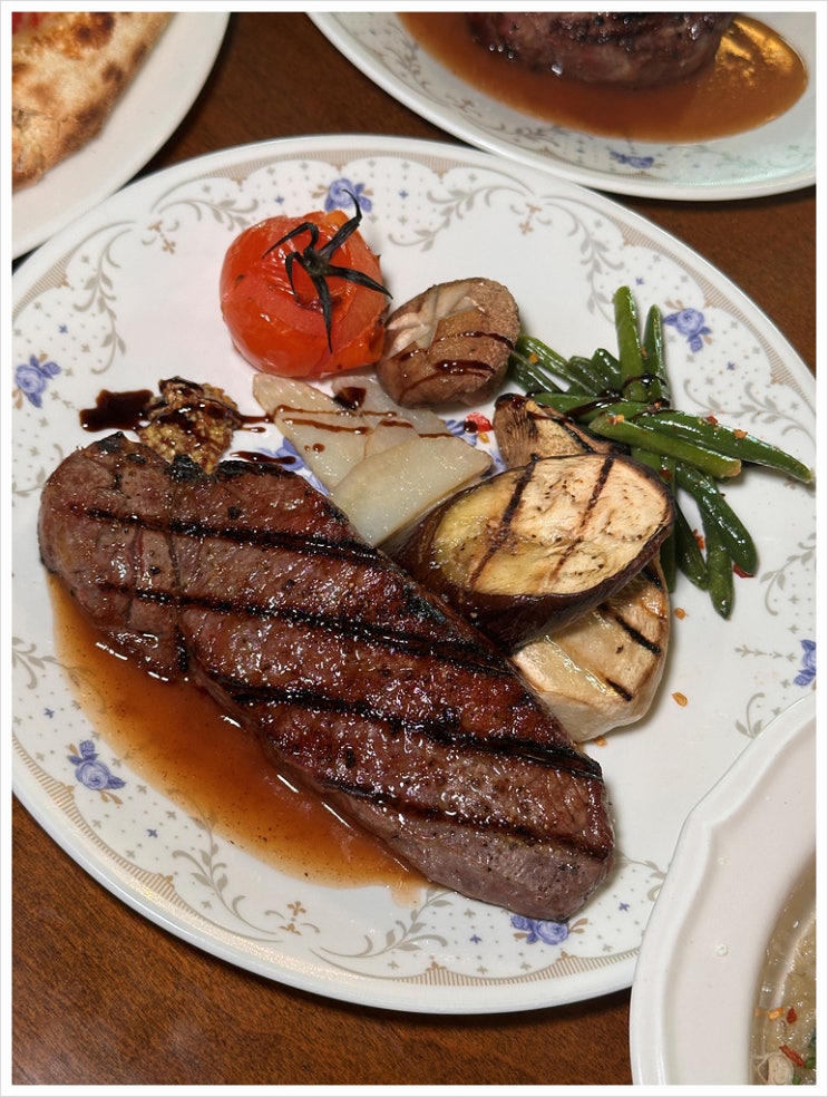  명천동맛집 보령의 유일한 숙성 한우 스테이크 전문 입이 즐거운 이태리 식당 붴