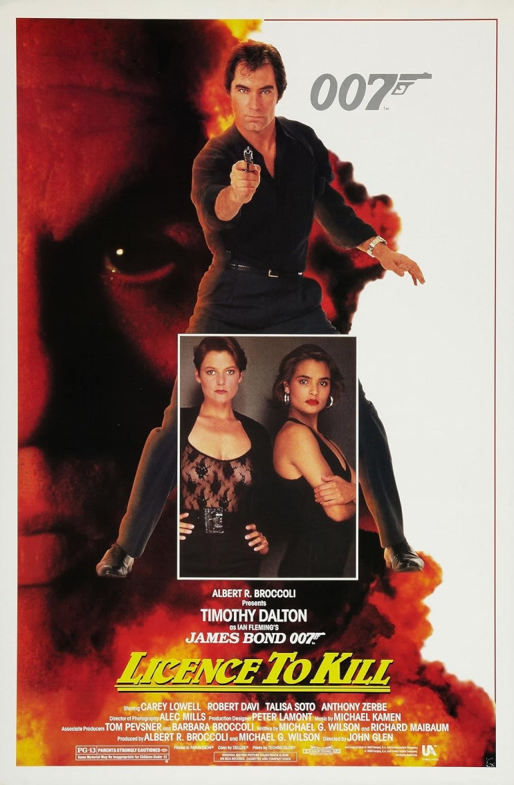  007 살인면허(1989) - #16 처절한 복수극의 완성을 위해 온몸을 던지는 티모시 달튼의 마지막 007 영화