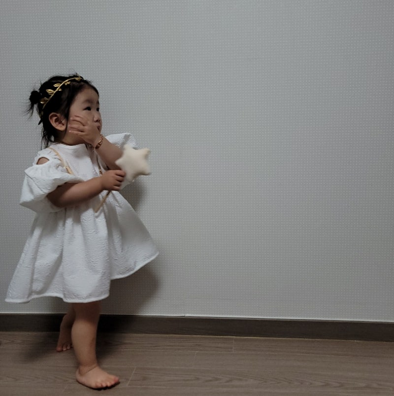 돌잔치 두 돌 드레스로 베네베네 미아 벌룬 드레스 추천
