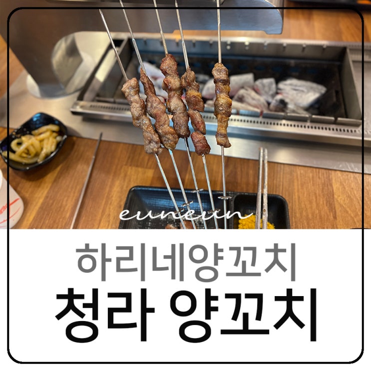  청라 양꼬치 양고기 맛집 하리네양꼬치 2호점 솔직후기