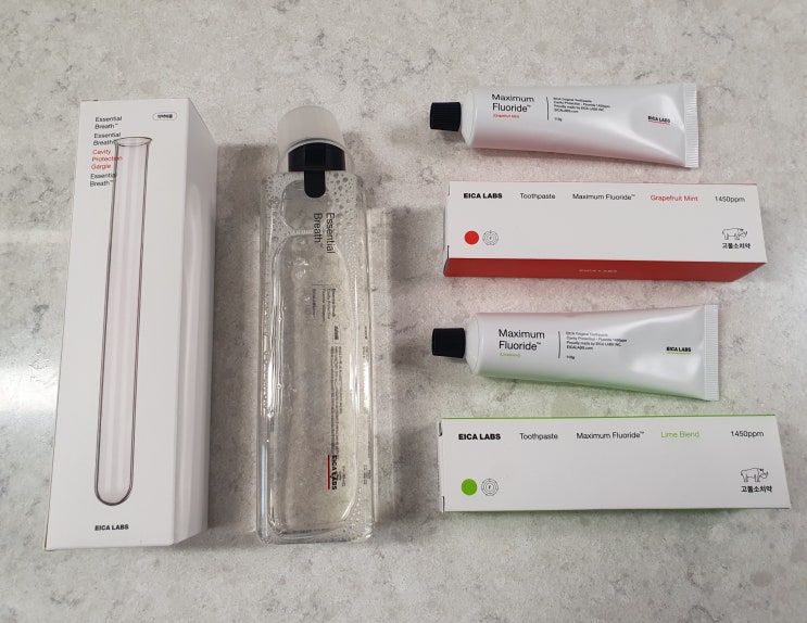  성인 어린이 유아 고불소치약 에이카랩스 안매워