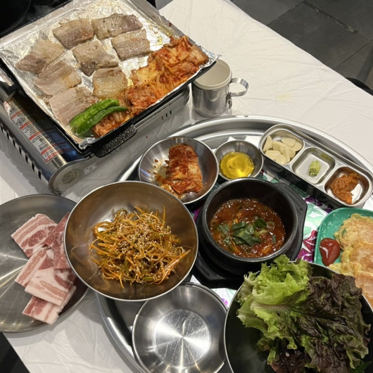  영등포구청역 맛집 / 진삼 냉동삼겹살