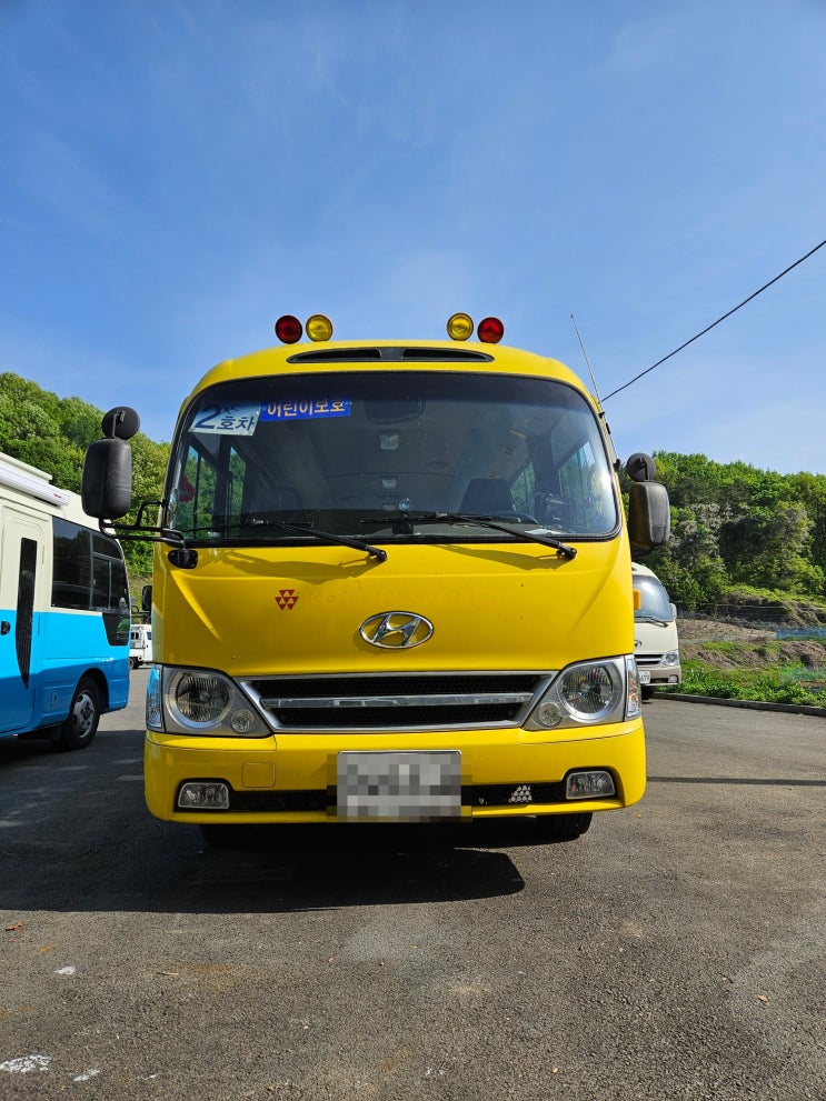  카운티 숏바디 유치원 차량 캠핑카 제작 1편