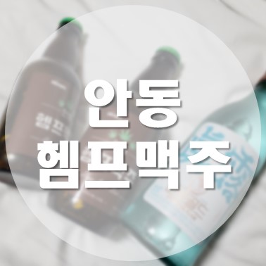  [국내/안동] 월영공원 카페 월영당 대마 씨앗 맥주 안동헴프맥주