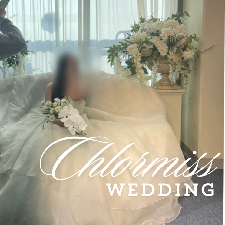  아기드레스도 보유한 부천웨딩드레스샵 클로미스에서 드레스투어후기