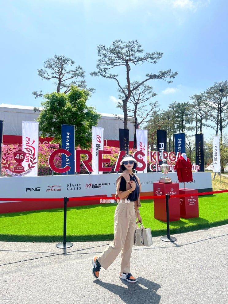  크리스에프앤씨 제46회 KLPGA 챔피언십 골프갤러리 리얼 후기