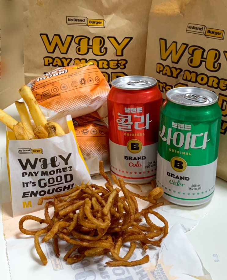  대전 둔산동 노브랜드버거 시청점 메가바이트 세트 내돈내산 T데이 이용 후기