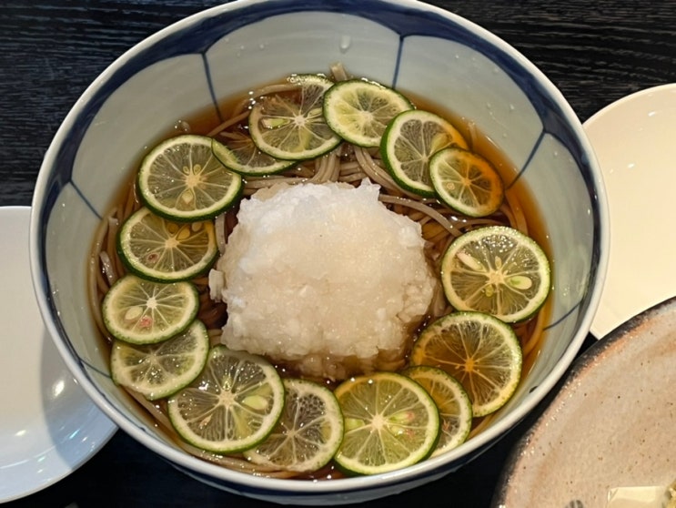  가마쿠라 맛집 / 청귤소바 / 마츠바라안