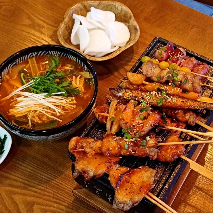  수원 매탄동 특수부위꼬치맛집 이자카야 꼬지사께