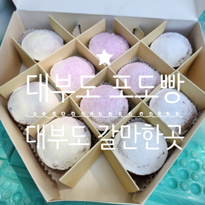  대부도 제부도 갈만한곳 대부도포도빵 수제 카페 맛집