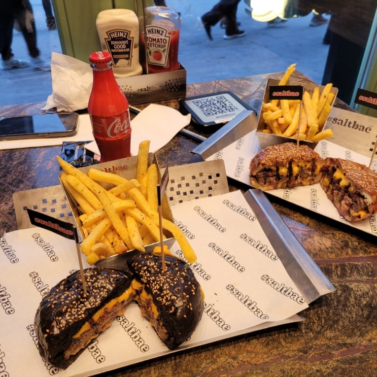  터키 이스탄불 맛집 솔트배 버거 갈라타 타워