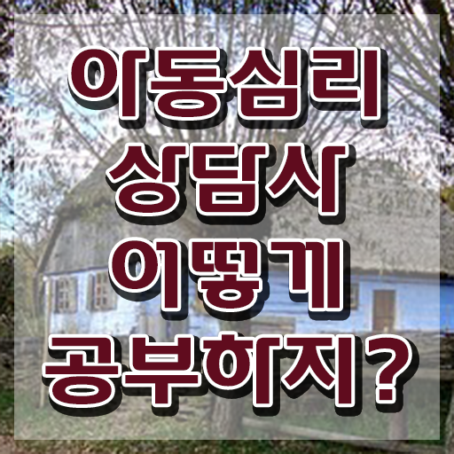 아동심리대학원 교수 , 아동심리상담사 자격증 온라인 교육으로 준비한 방법 보고가세요