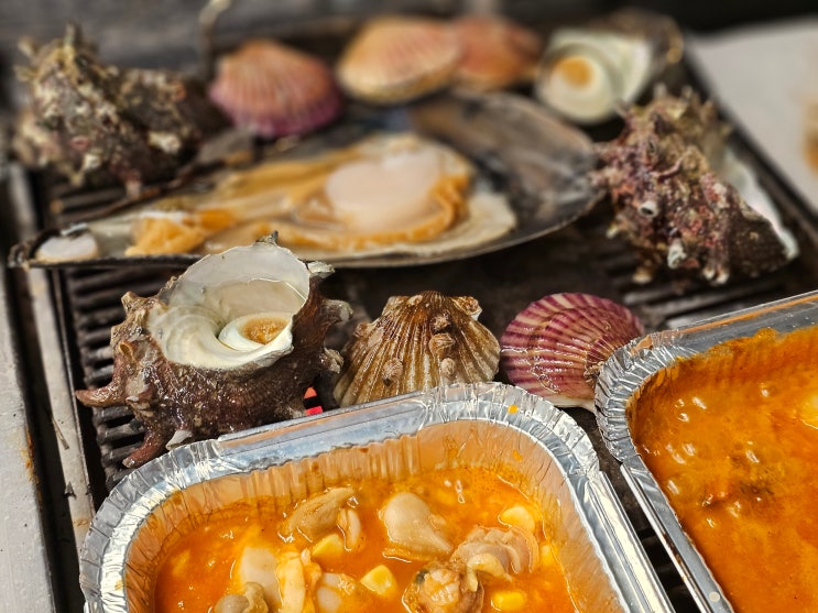  부산 명지동맛집 고기와 조개를 무한 리필로 부산 조개창고 명지점