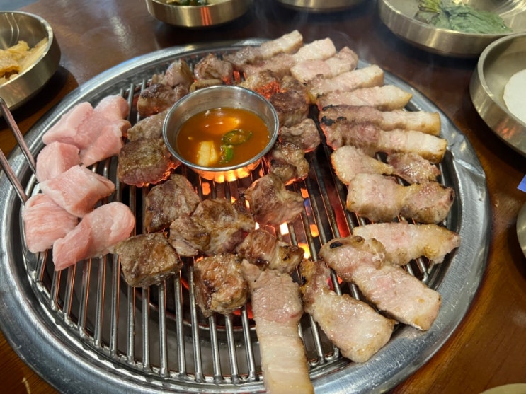  대전 고깃리88번지 관저점 후기, 관저동 맛집, 연탄구이 삼겹살
