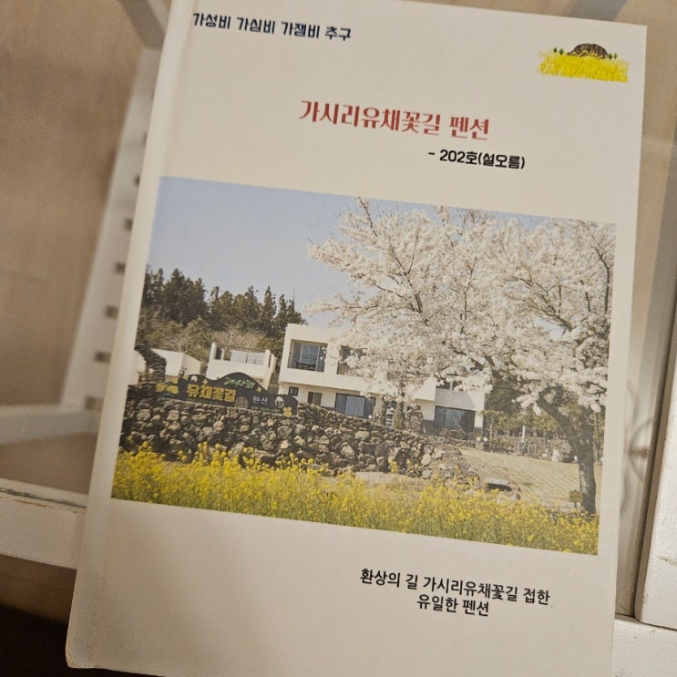  다양한 체험활동이 있는 표선면펜션 <가시리 유채꽃길 펜션>