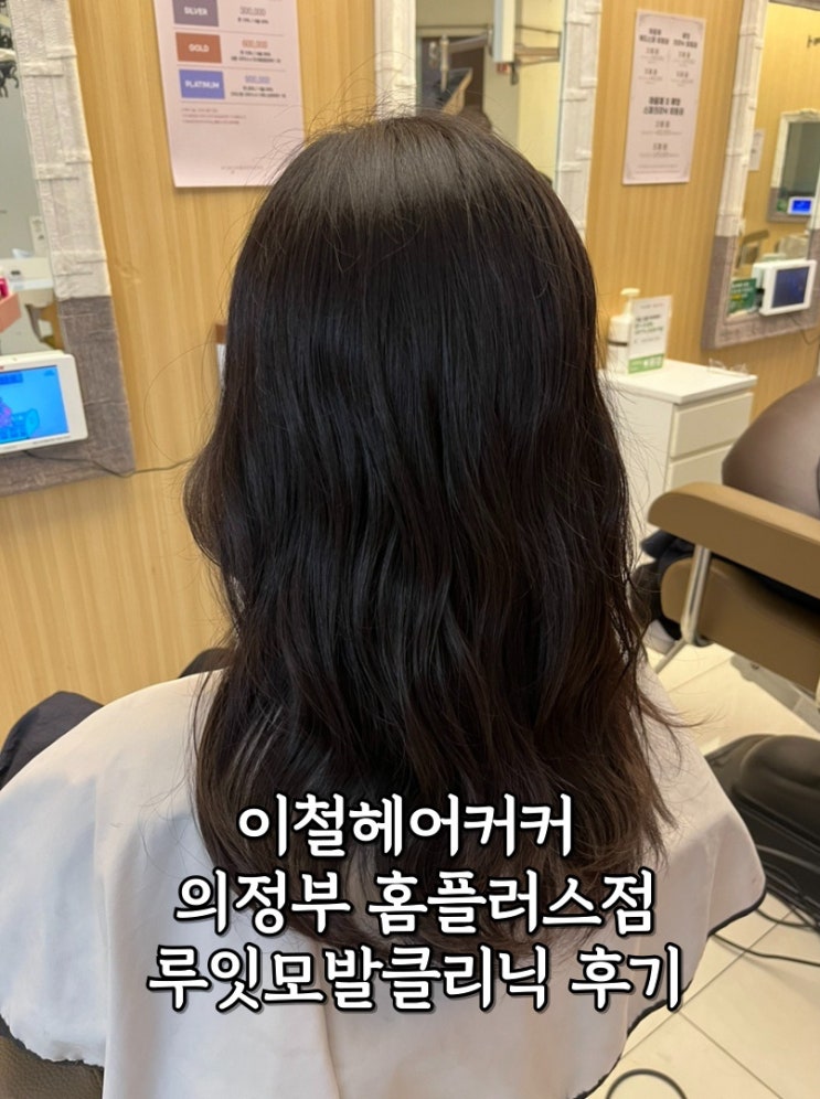  의정부미용실 이철헤어커커 의정부 홈플러스 루잇모발클리닉 후기