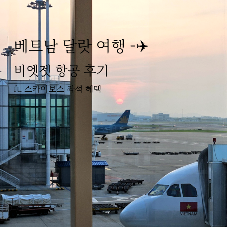  베트남 달랏 직항 비엣젯 항공 후기 (수화물, 스카이보스 좌석)